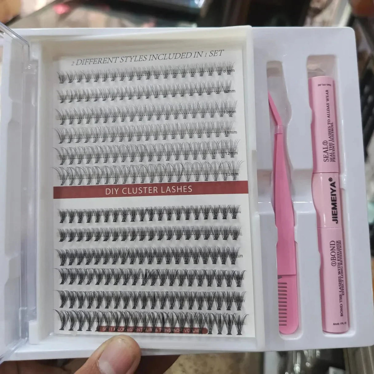 JEIMEIYA Professional Eyelash Extension Kit – Includes 2-in-1 Sealer - Buy Online in Pakistan at Cosmia.pk
