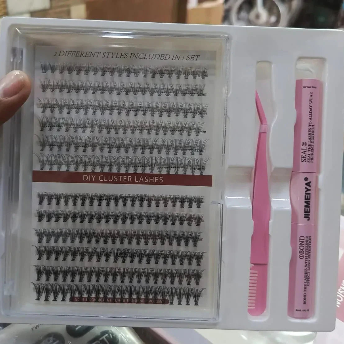 JEIMEIYA Professional Eyelash Extension Kit – Includes 2-in-1 Sealer - Buy Online in Pakistan at Cosmia.pk