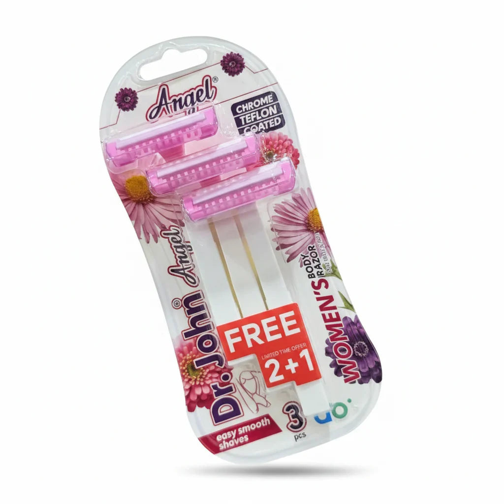 Angel Women’s Body Razor Pack of 3 - Buy Online in Pakistan at Cosmia.pk