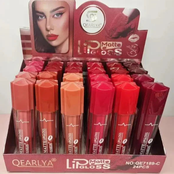 Qearlya Matte Lip Gloss – Intense Color & Soft Matte Texture for Every Occasion - Buy Online in Pakistan at Cosmia.pk