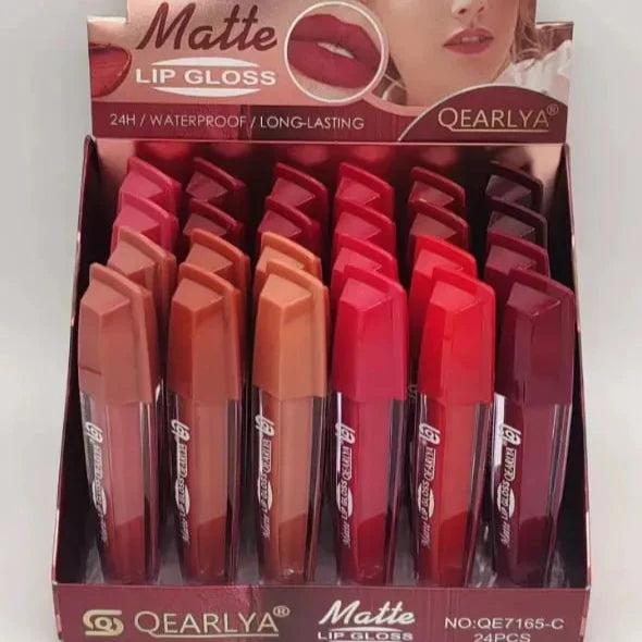 Qearlya Matte Lip Gloss – Long-Lasting Color & Matte Finish - Buy Online in Pakistan at Cosmia.pk