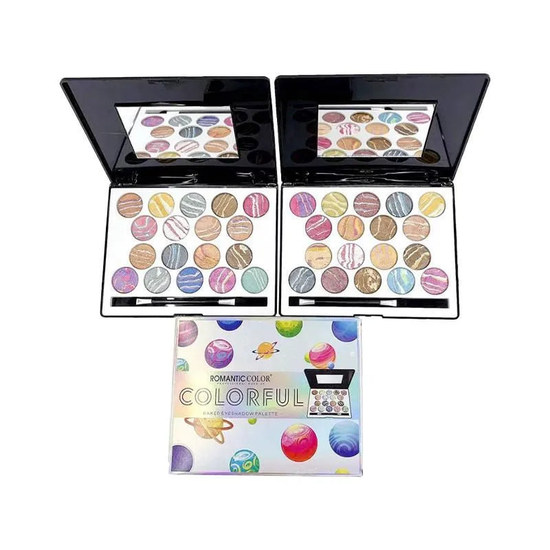 Romantic Color Eyeshadow Palette – 18 Vibrant Shades - Buy Online in Pakistan at Cosmia.pk