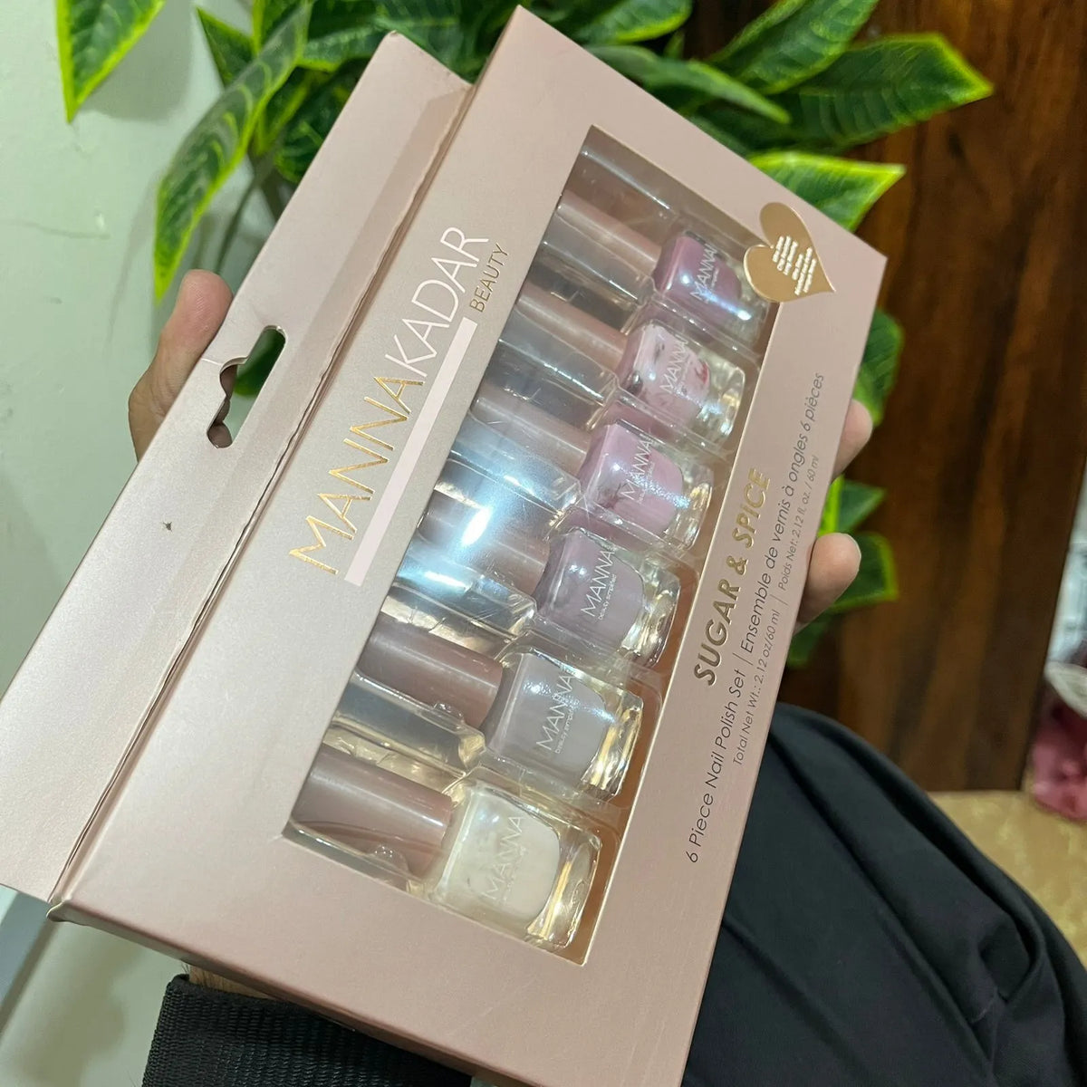 MannaKadar 6pc Nail Polish Set – Stunning, Long-Lasting Colors - Buy Online in Pakistan at Cosmia.pk