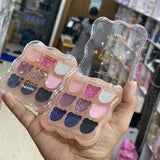 MSYAHO Cute Bear 9-Color Eyeshadow Palette - Buy Online in Pakistan at Cosmia.pk