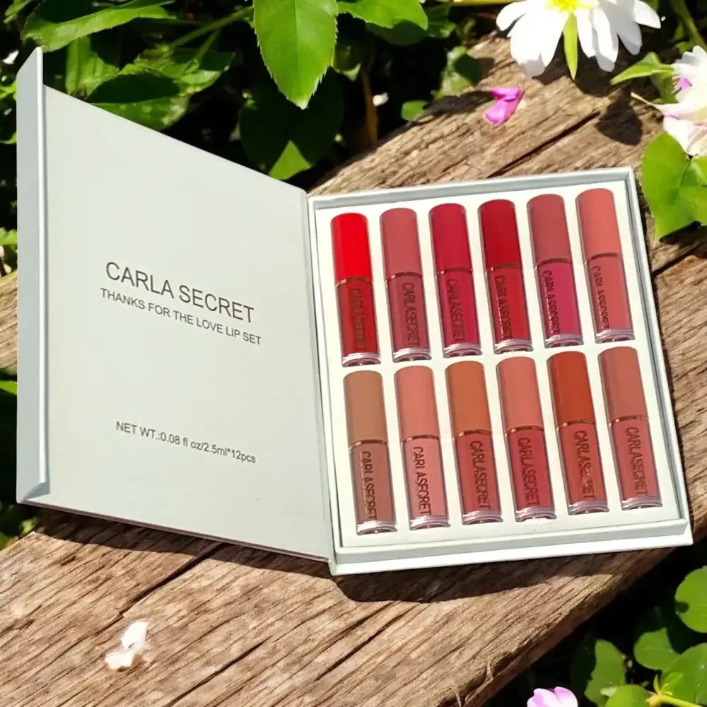 Carla Secret 12-Piece Lipgloss Vault - Buy Online in Pakistan at Cosmia.pk