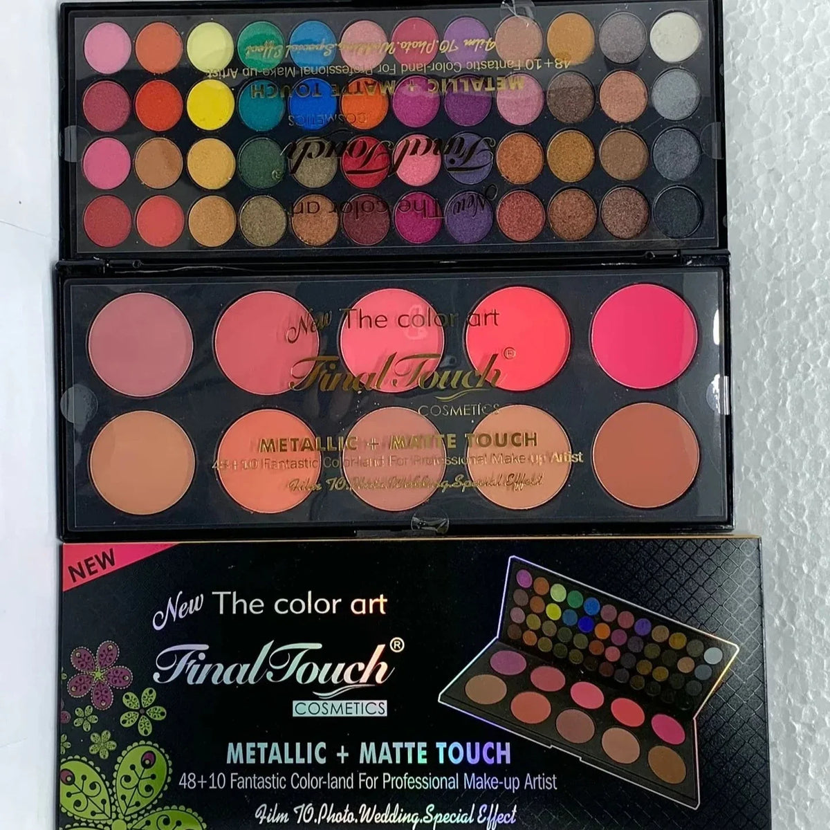 Final Touch Eyeshadow Palette – Metallic & Matte Touch - Buy Online in Pakistan at Cosmia.pk