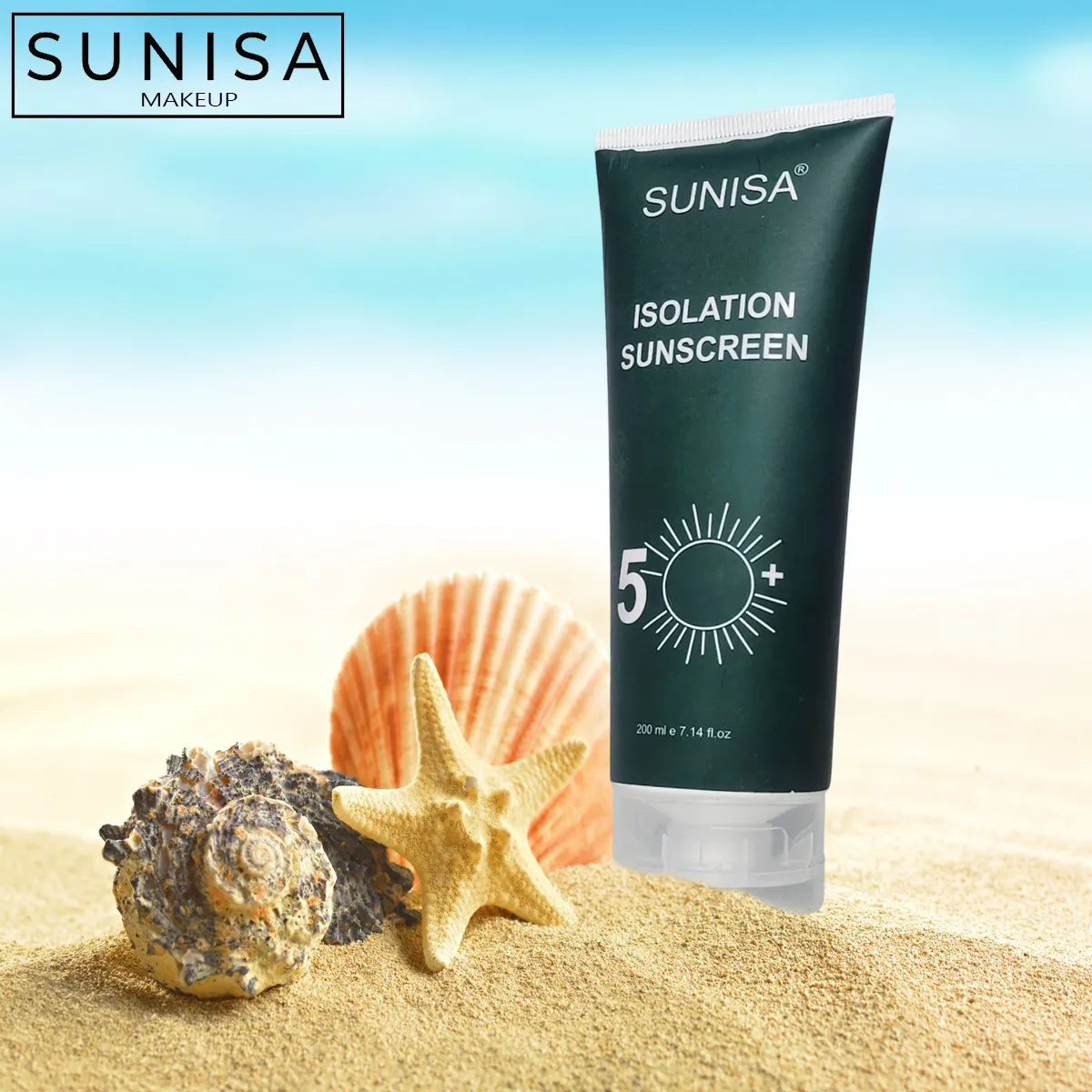 SUNISA Isolation Sunscreen SPF  – 200ml - Buy Online in Pakistan at Cosmia.pk
