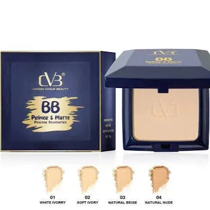 CVB Primer & Matte Powder Foundation – 2-in-1 Flawless Base - Buy Online in Pakistan at Cosmia.pk
