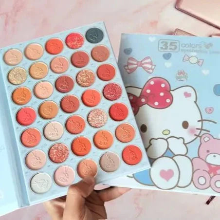 Hello Kitty 35 Shades Eyeshadow Palette - Buy Online in Pakistan at Cosmia.pk