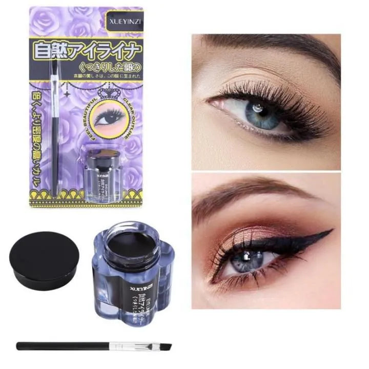 Xueyinzi Waterproof Gel Eye Liner with Brush - Buy Online in Pakistan at Cosmia.pk