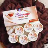 Rice Whitening Ultra Glowing Facial Kit For All Skin Types -100ml - Buy Online in Pakistan at Cosmia.pk