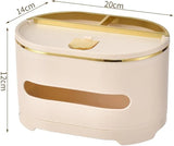 Multifunctional ABS Tissue Box with Storage – Sleek Organizer - Buy Online in Pakistan at Cosmia.pk