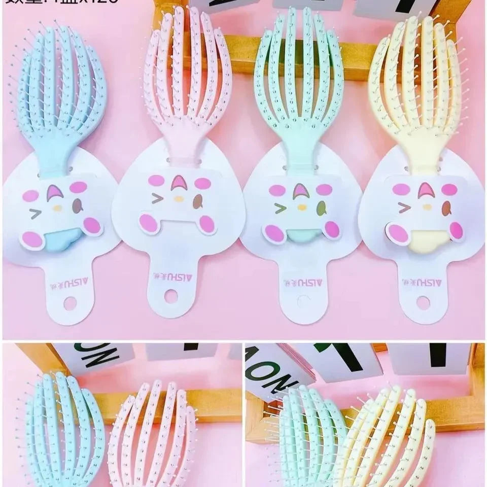 Cute Mini Hair Brushes for Kids-1 Piece - Buy Online in Pakistan at Cosmia.pk