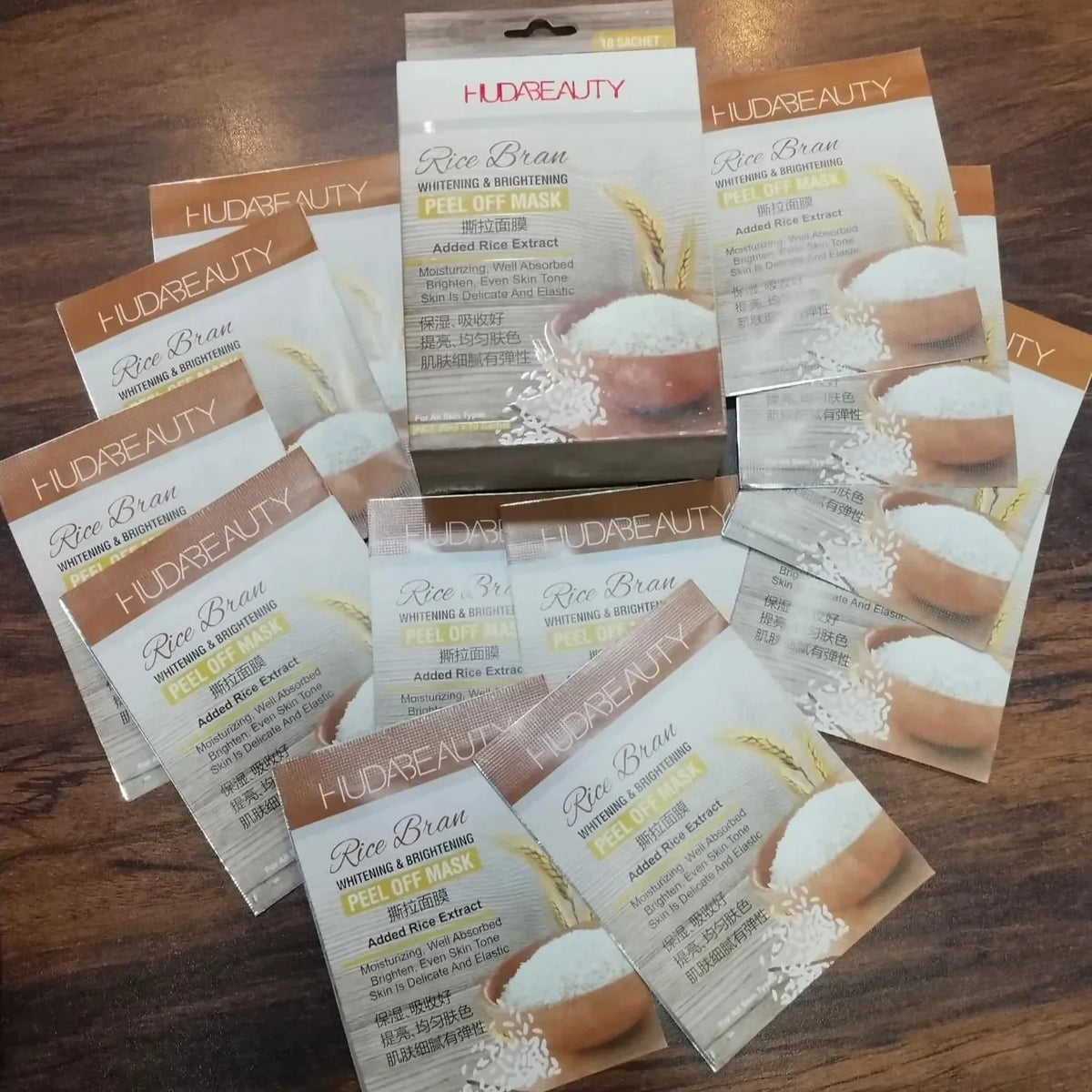 Huda Beauty Rice Peel-Off Mask - Buy Online in Pakistan at Cosmia.pk