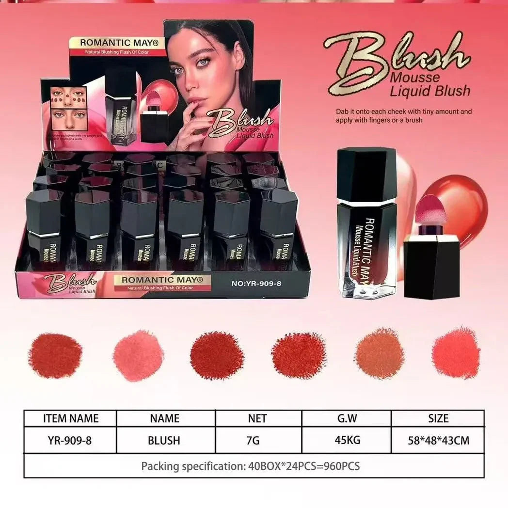 Romantic May Blush Mousse Liquid Blush – Each - Buy Online in Pakistan at Cosmia.pk