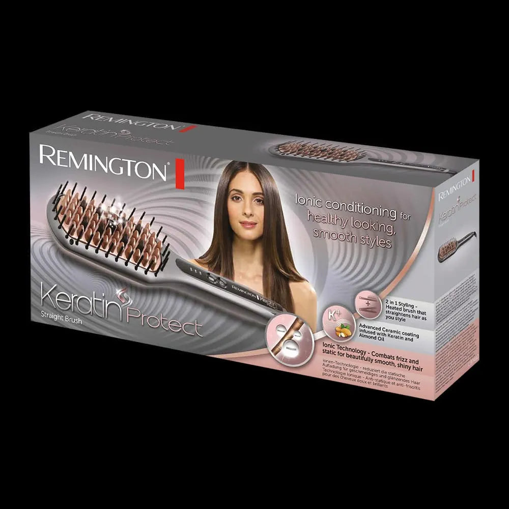 Remington Keratin Protect Straight Brush – CB7480 - Buy Online in Pakistan at Cosmia.pk