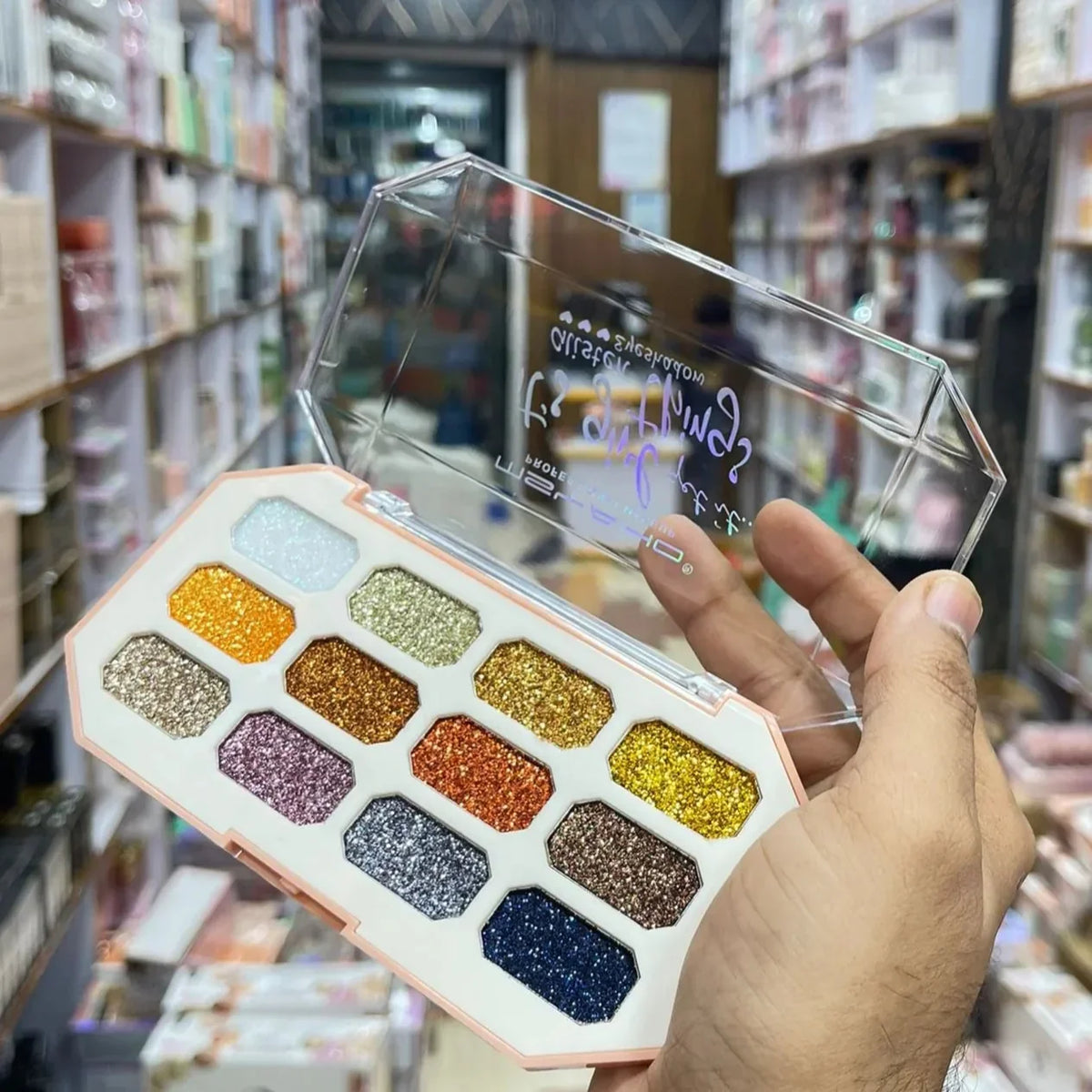 MSYAHO Glitter Eyeshadow Palette - Buy Online in Pakistan at Cosmia.pk