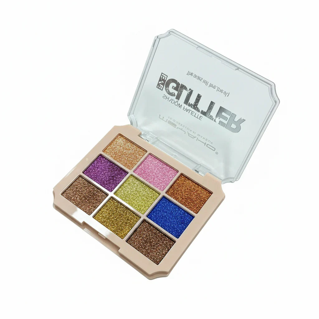 Msyaho Glitter Eyeshadow Palette - 9 Colors - Buy Online in Pakistan at Cosmia.pk