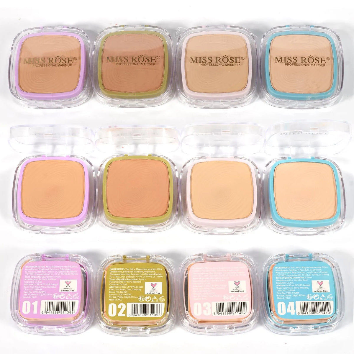Miss Rose Glow-Gild Compact Powder - Buy Online in Pakistan at Cosmia.pk