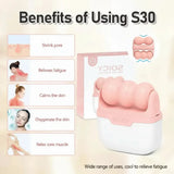 2-in-1 W+V Shaped Face Roller & Cool Ice Body Massager - Buy Online in Pakistan at Cosmia.pk