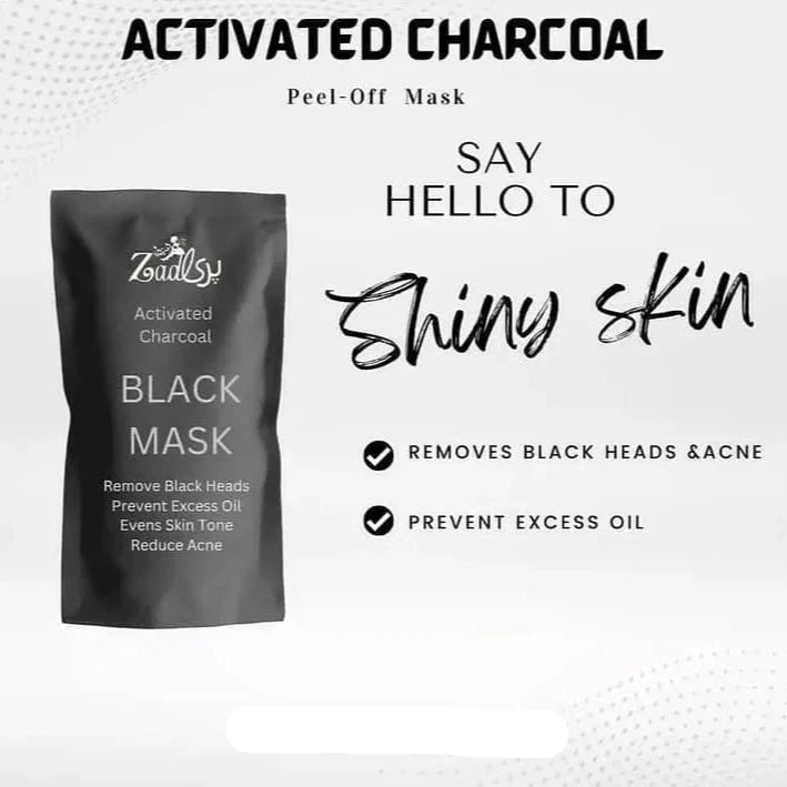 Parizad Activated Charcoal Black Mask - Buy Online in Pakistan at Cosmia.pk