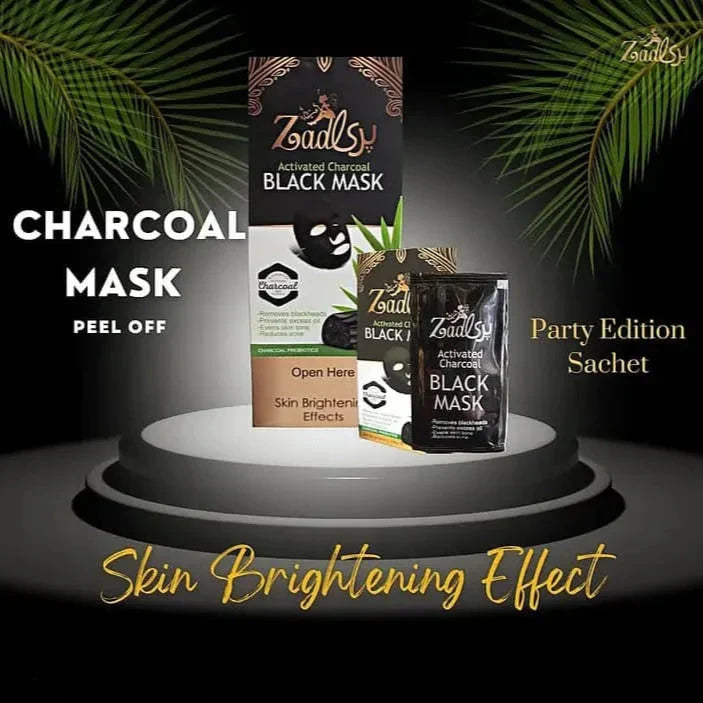 Parizad Activated Charcoal Black Mask - Buy Online in Pakistan at Cosmia.pk