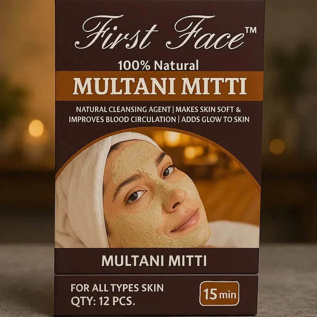 First Face Multani Mitti – Natural Clay Face Pack - Buy Online in Pakistan at Cosmia.pk