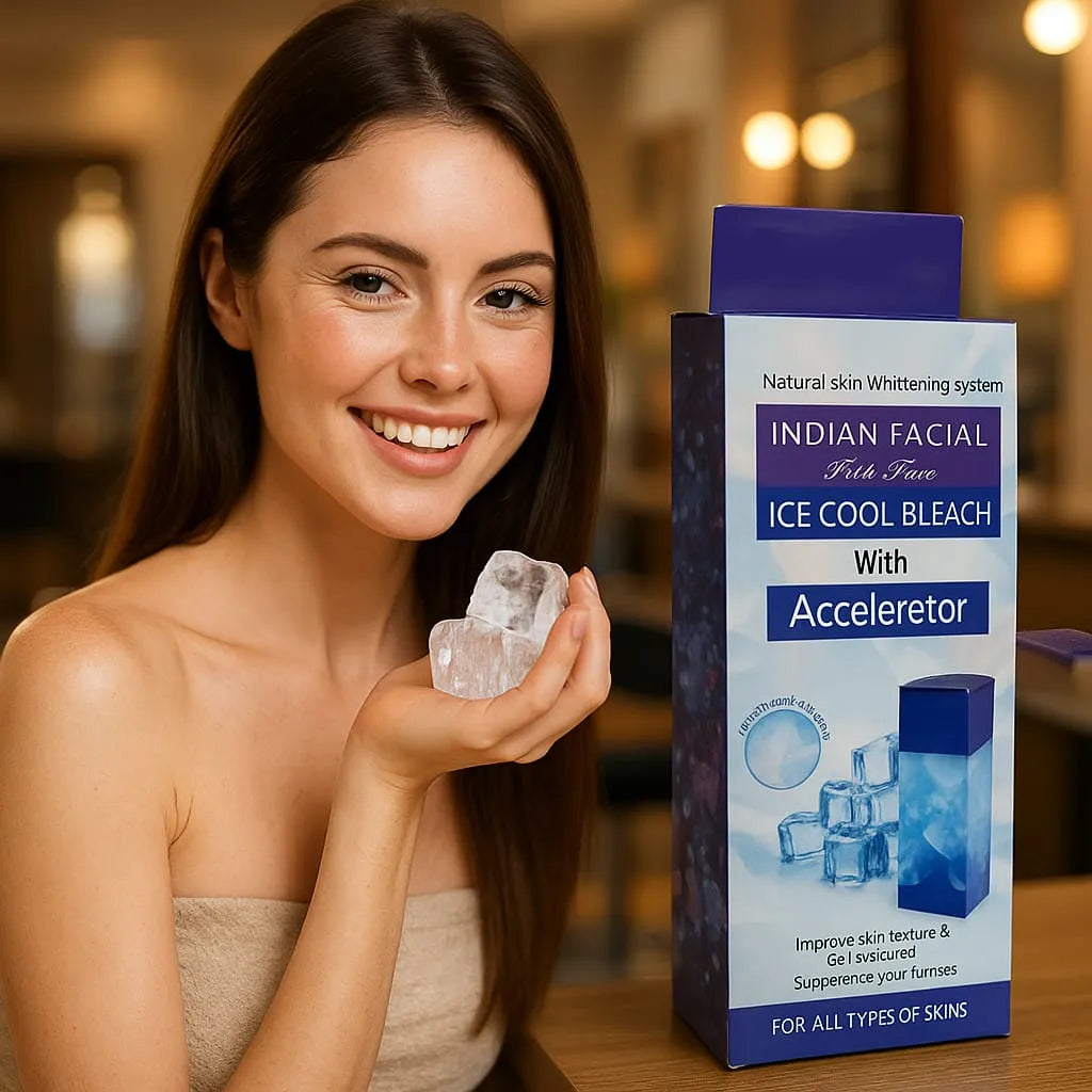 First Face Indian Facial Ice Cool Bleach with Accelerator - Buy Online in Pakistan at Cosmia.pk
