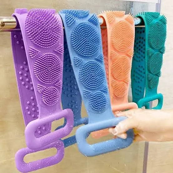 Silicone Double‑Sided Back Scrubber - Buy Online in Pakistan at Cosmia.pk