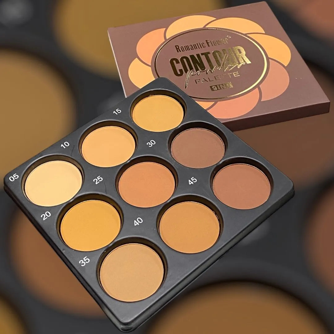 Romantic Flower 9‑in‑1 Contour Palette - Buy Online in Pakistan at Cosmia.pk