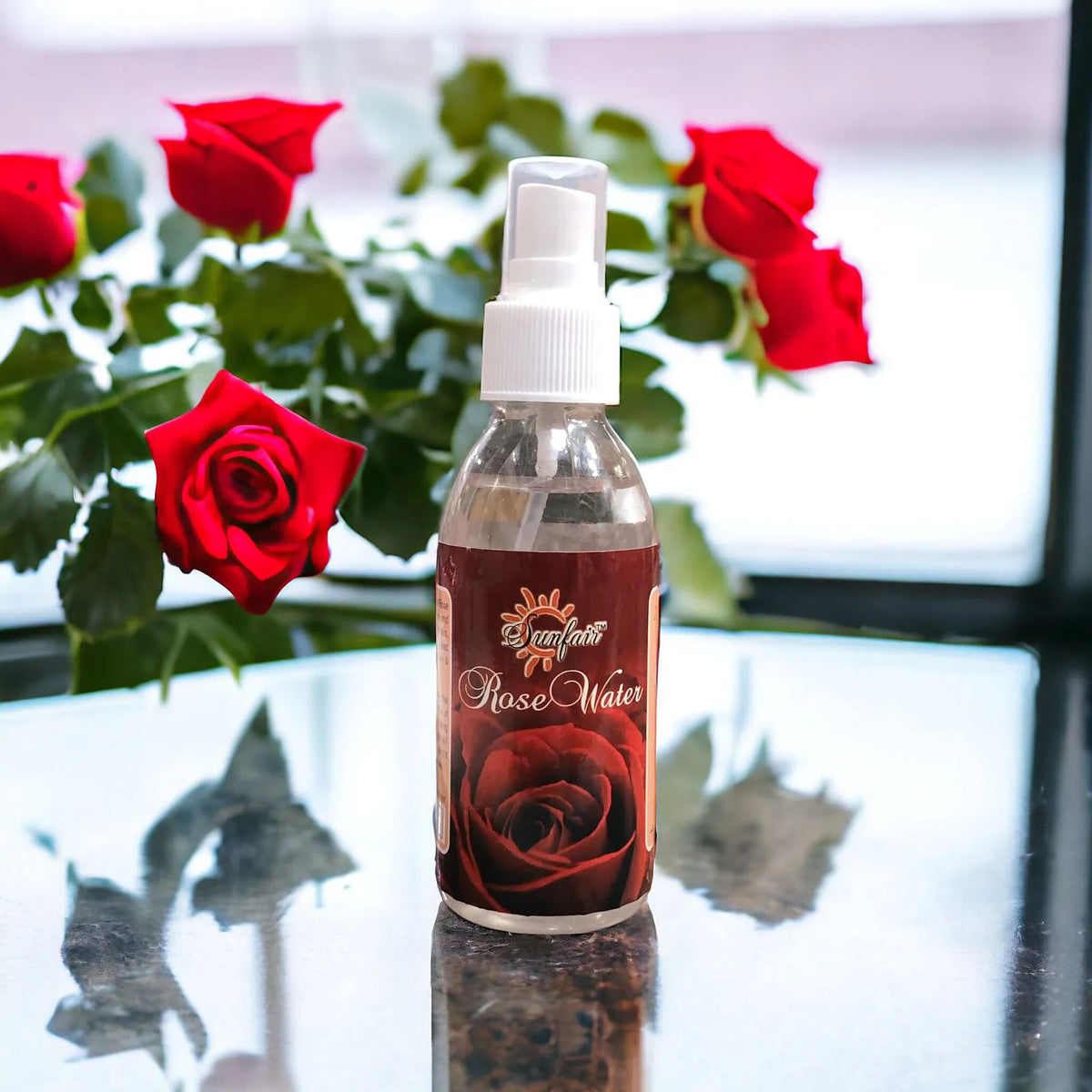SUNFAIR Rose Water Natural Skin Cleanser – 120 ml - Buy Online in Pakistan at Cosmia.pk