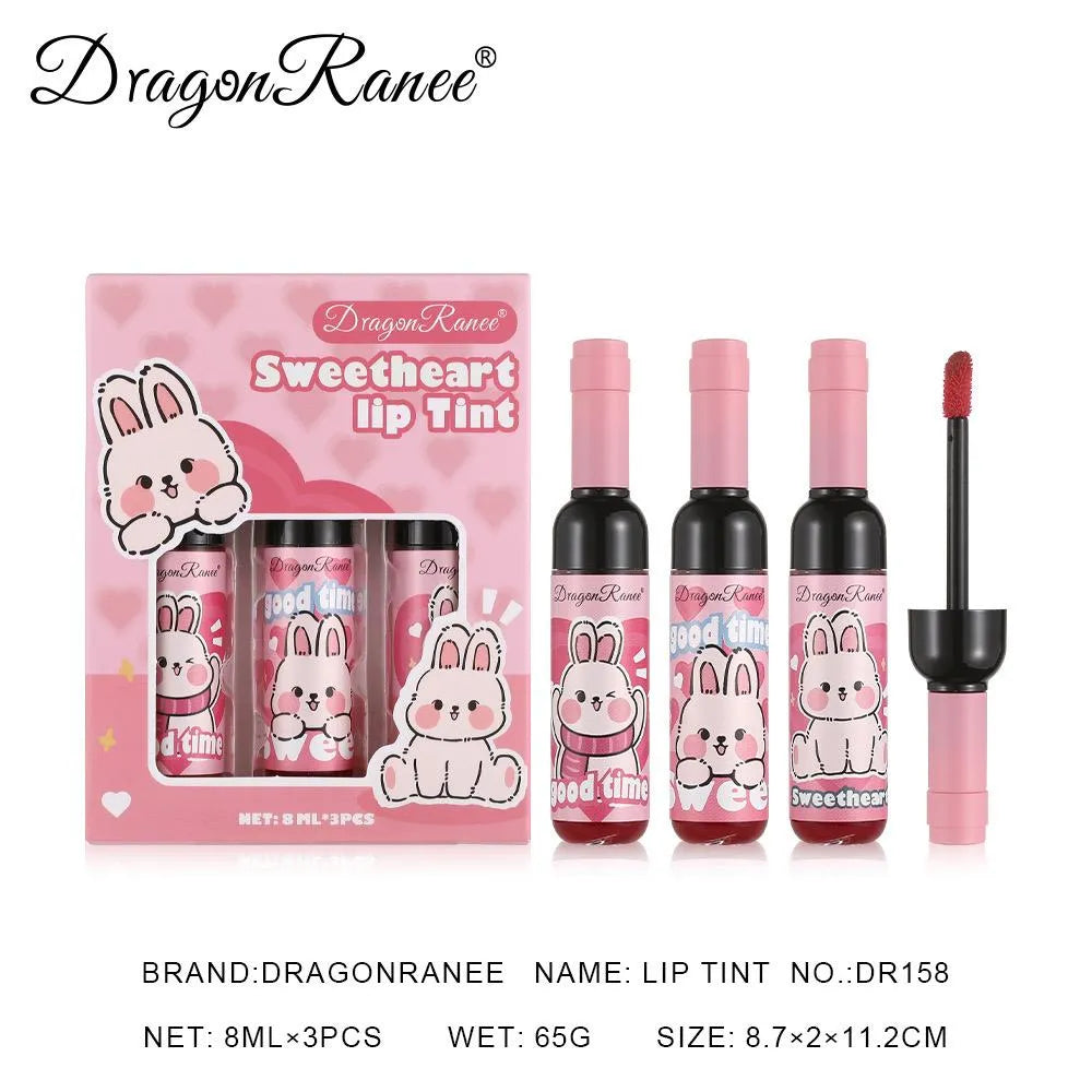 Dragon Ranee 3‑Piece Sweetheart Lip Tint Set - Buy Online in Pakistan at Cosmia.pk