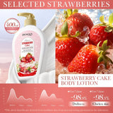 Bioaqua Fragrance Strawberry Cake Nourishing Body Lotion – 400 ml - Buy Online in Pakistan at Cosmia.pk