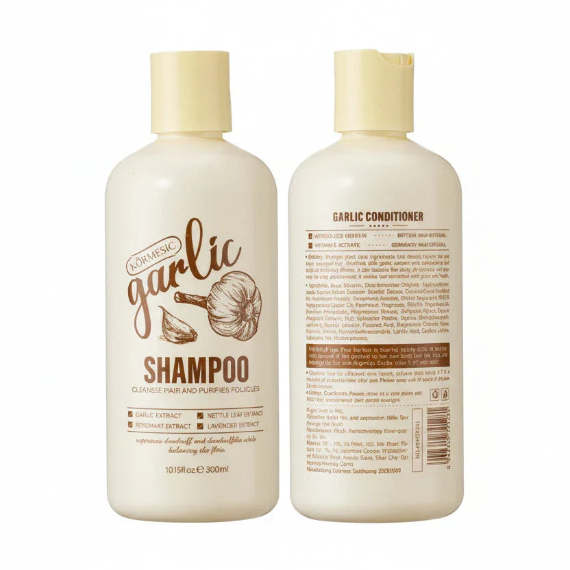 Kormesic Garlic Hair Shampoo Deep Shampoo - 300ml - Buy Online in Pakistan at Cosmia.pk