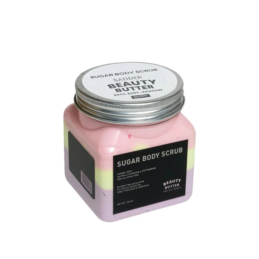 SADOER Sugar Body Scrub Beauty Butter - 350gm - Buy Online in Pakistan at Cosmia.pk