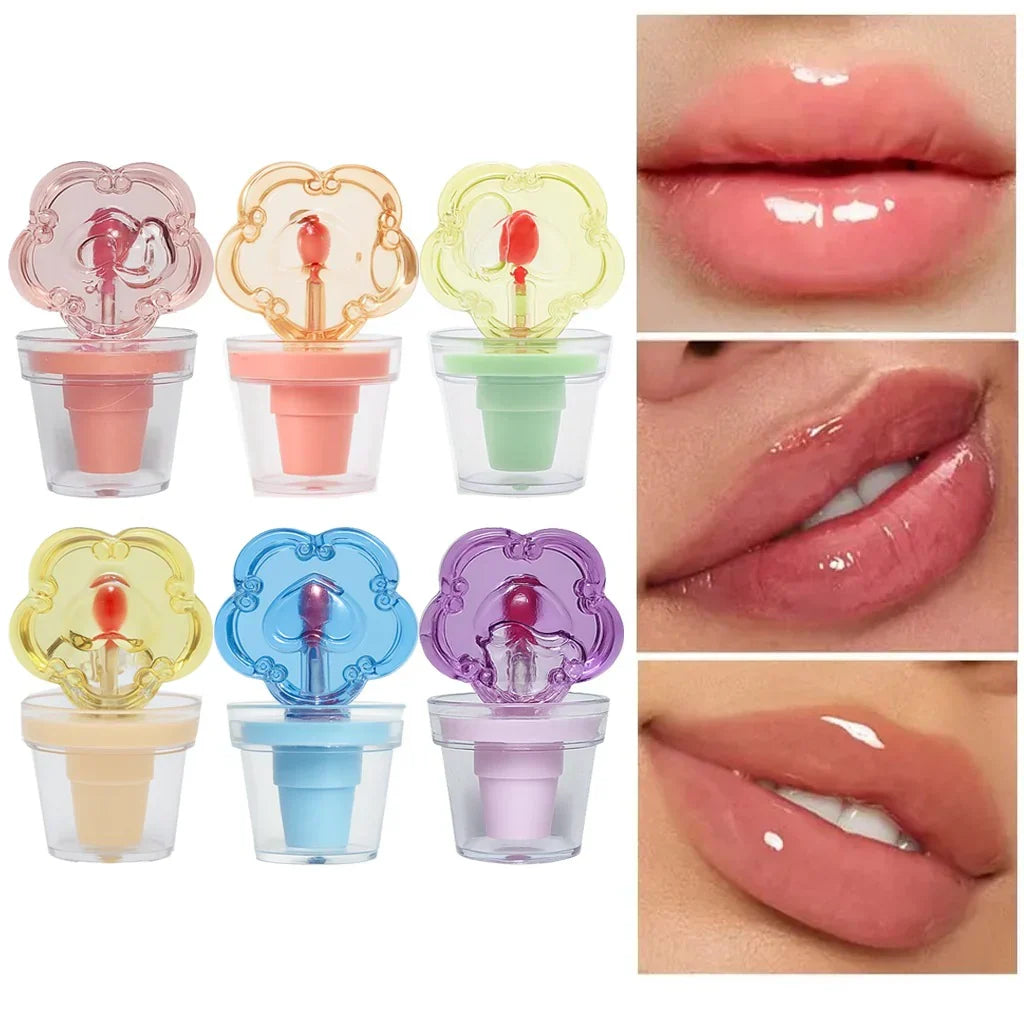 ROMANTIC MAY Magic Blossom Gloss – Crystal Shine Lip Tint - Buy Online in Pakistan at Cosmia.pk
