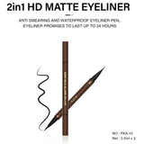 APK 2-in-1 HD Matte Eyeliner – Waterproof & Smudge-Proof Precision - Buy Online in Pakistan at Cosmia.pk