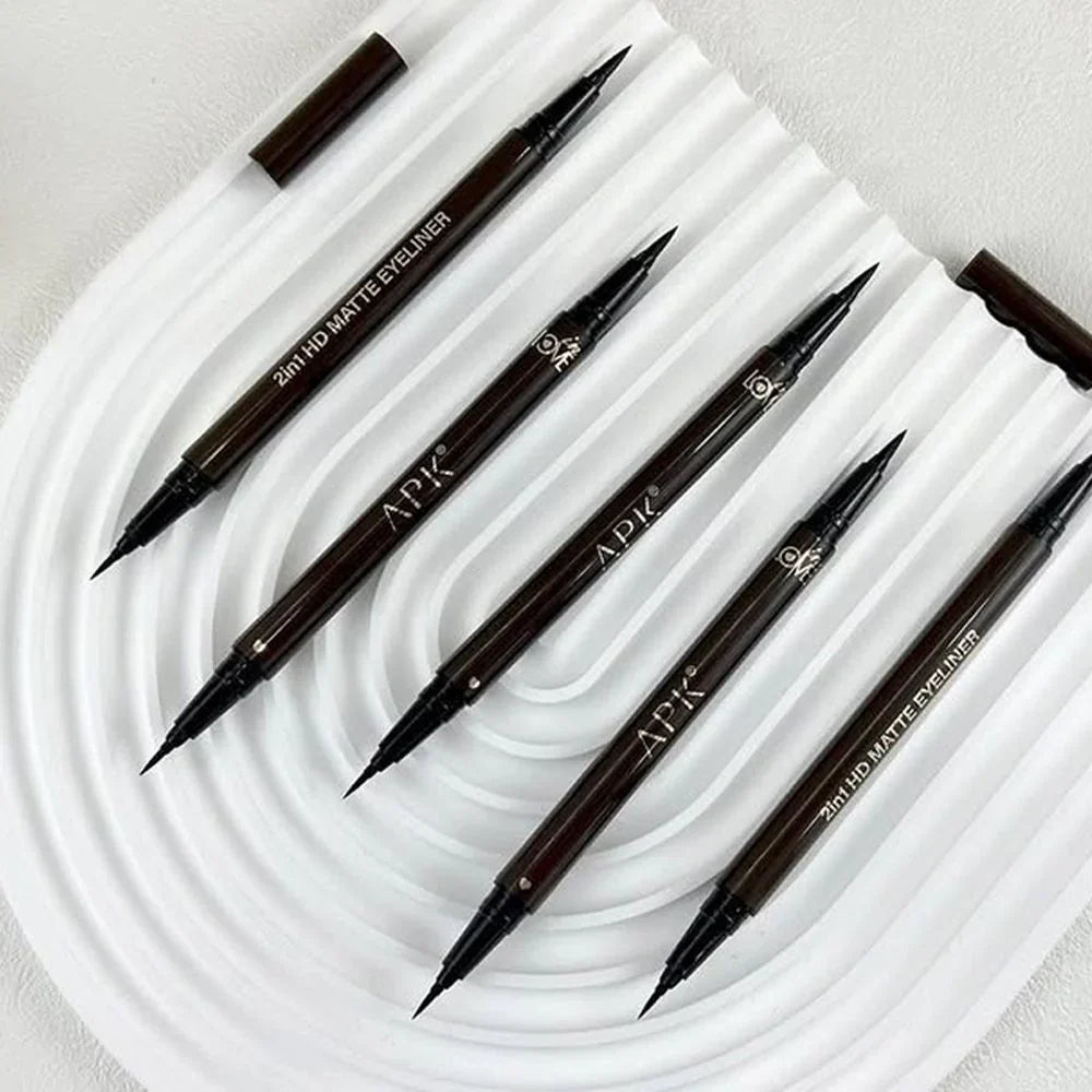 APK 2-in-1 HD Matte Eyeliner – Waterproof & Smudge-Proof Precision - Buy Online in Pakistan at Cosmia.pk