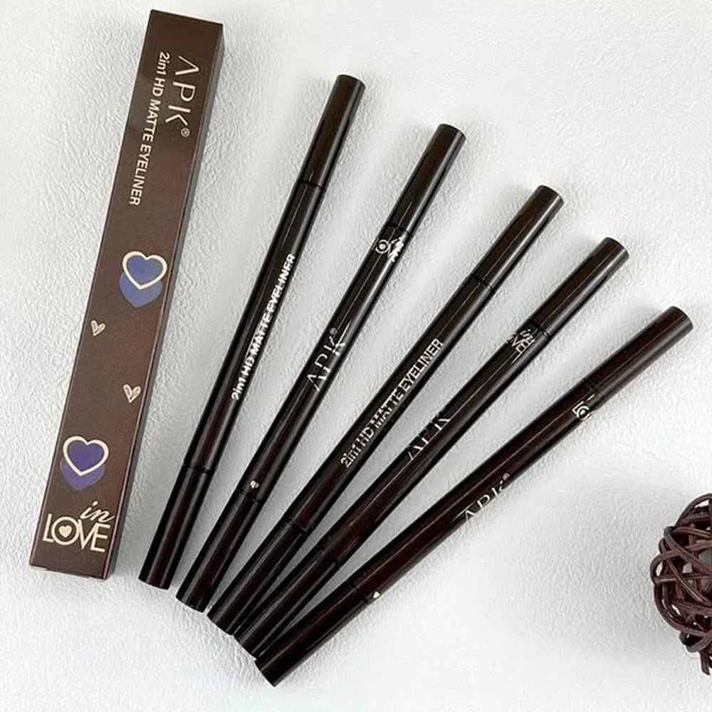 APK 2-in-1 HD Matte Eyeliner – Waterproof & Smudge-Proof Precision - Buy Online in Pakistan at Cosmia.pk