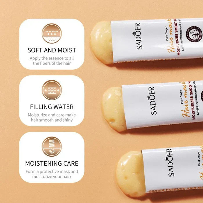 SADOER Plant Ginger Hair Mask - Buy Online in Pakistan at Cosmia.pk