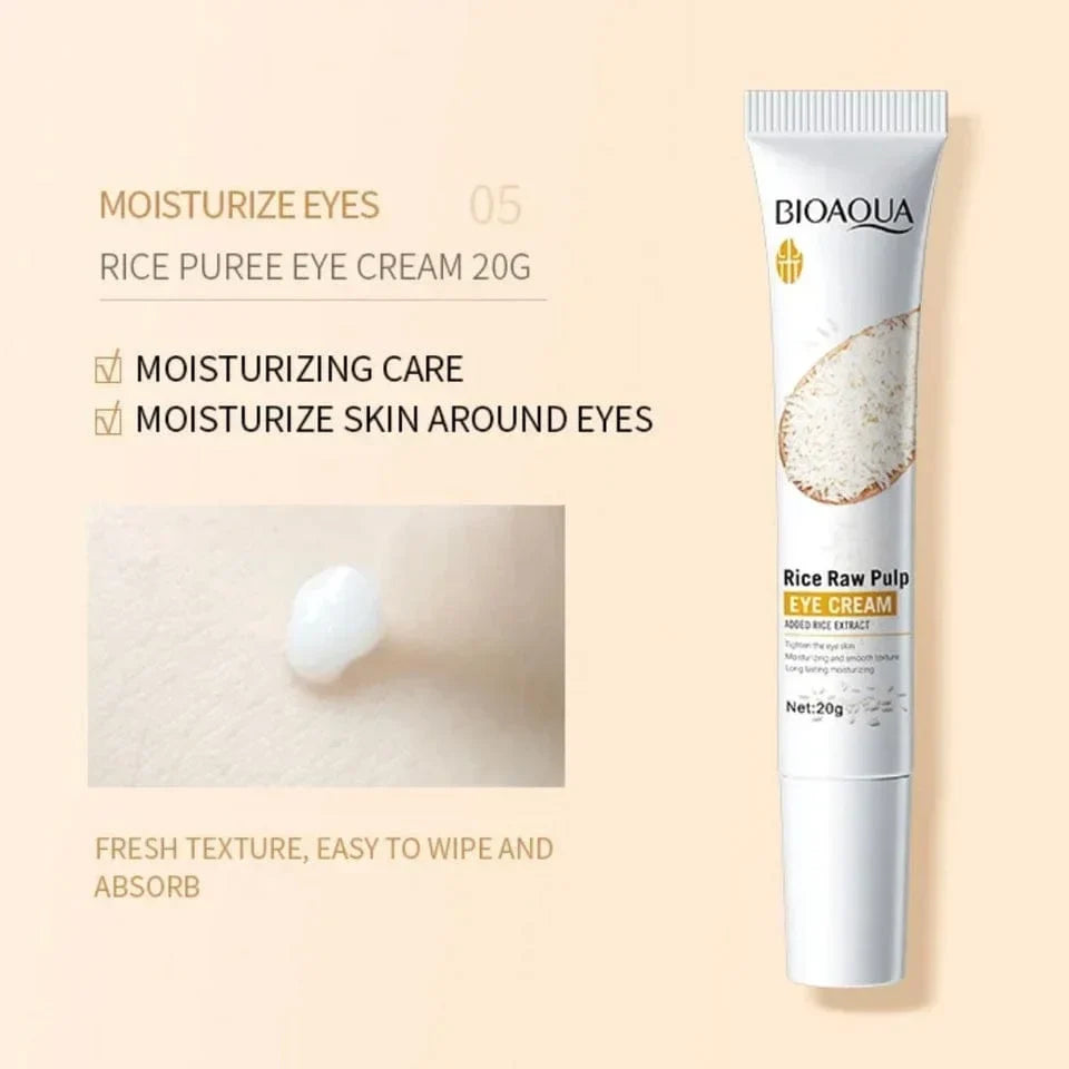 Bioaqua Rice Raw Pulp Rejuvenating & Moisturizing - Six Piece Suit Kit - Buy Online in Pakistan at Cosmia.pk