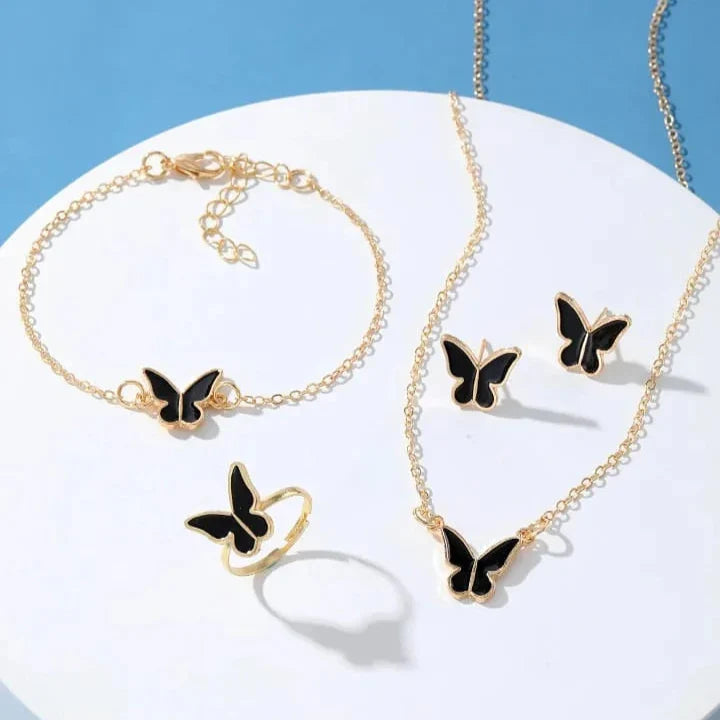 Butterfly Jewelry Set – Each - Buy Online in Pakistan at Cosmia.pk