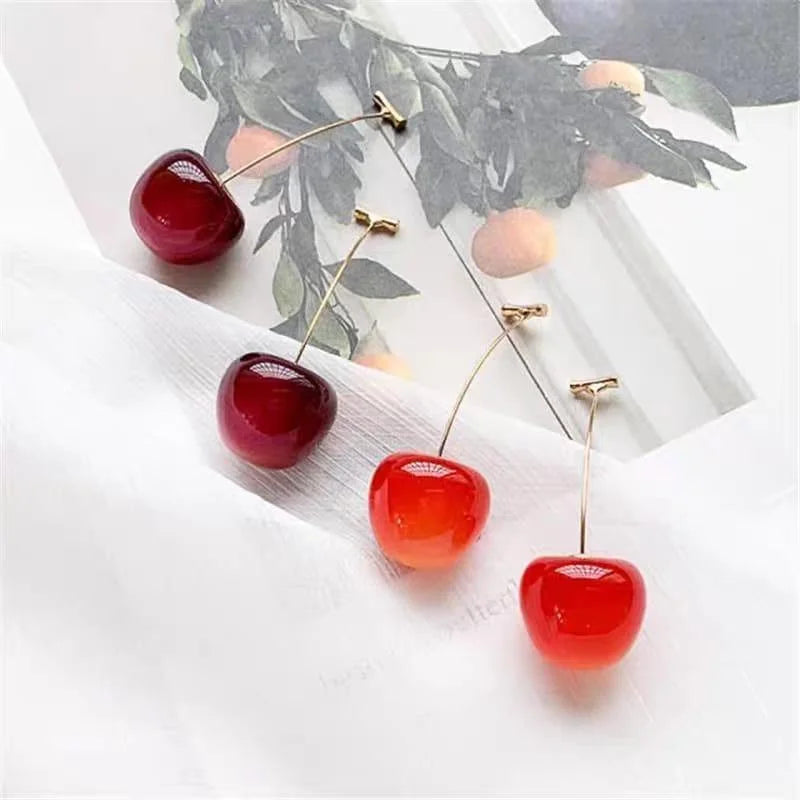 Elegant Cherry Dangle Earrings – Each - Buy Online in Pakistan at Cosmia.pk