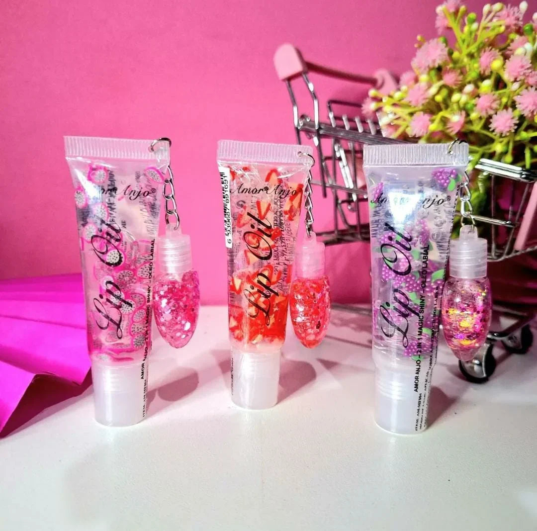Iman Of Noble 2-in-1 Lip Gloss & Lip Plumping Oil (Each) - Buy Online in Pakistan at Cosmia.pk