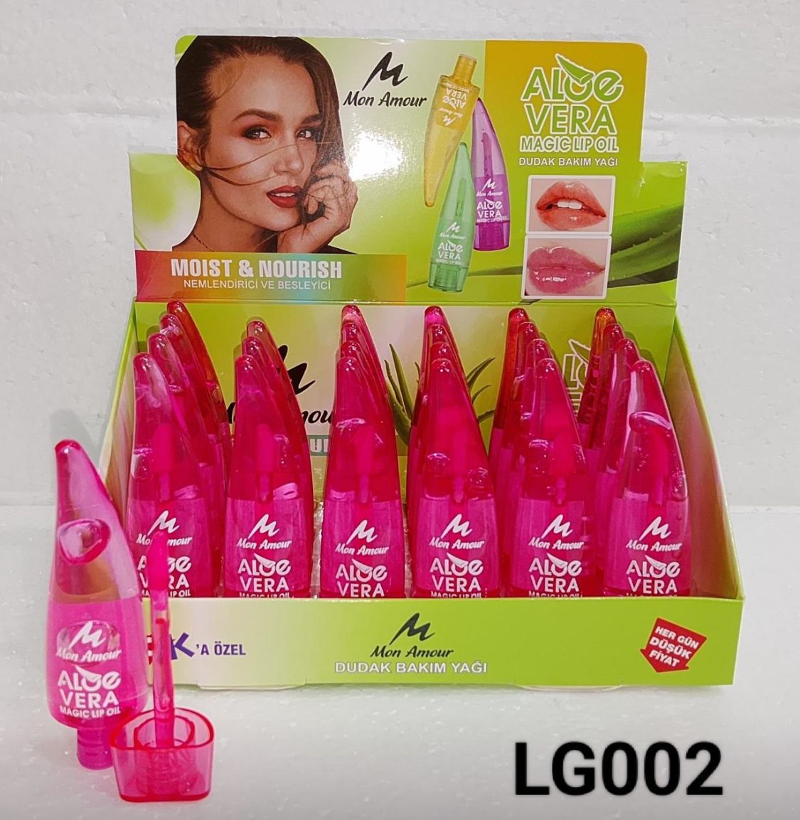 Mon amour aloe vera lip oil (Each) - Buy Online in Pakistan at Cosmia.pk