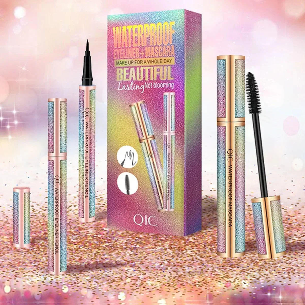 QIC liner mascara set - Buy Online in Pakistan at Cosmia.pk