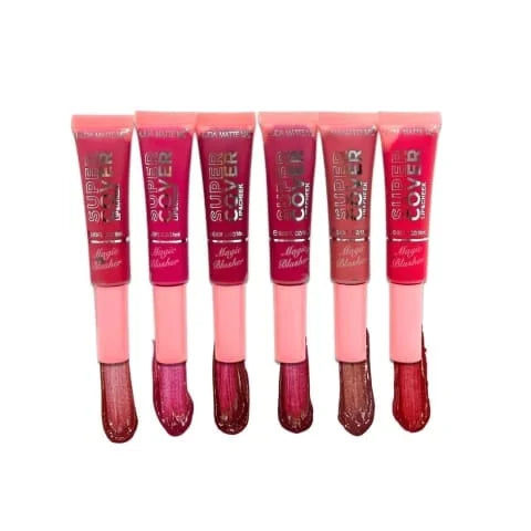 Huda Matte Liquid Lip & Cheek – 6 Pcs Multi-Use Beauty Set - Buy Online in Pakistan at Cosmia.pk