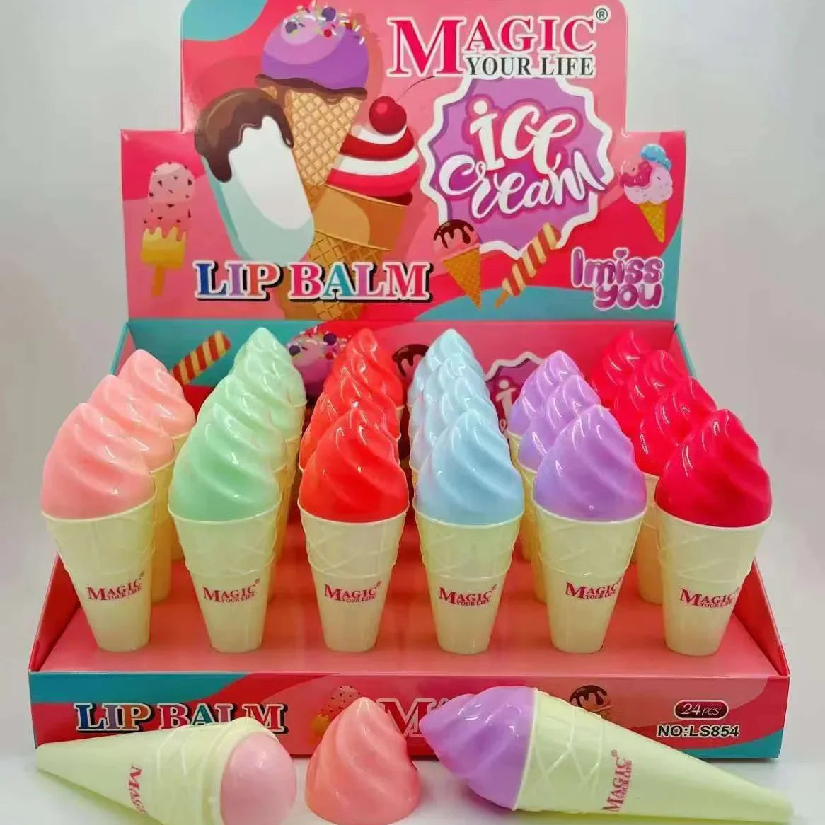 Magic Your Life Ice Cream Lip Balm - Buy Online in Pakistan at Cosmia.pk