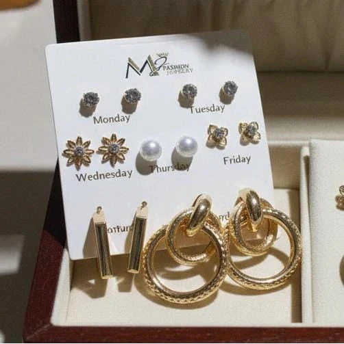 Combo Card Earring Set for Women - Buy Online in Pakistan at Cosmia.pk