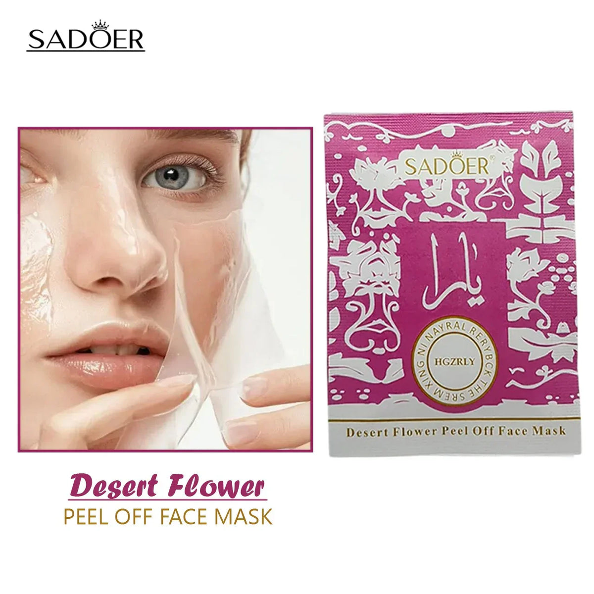 Sadoer Yara Peel Off Face Mask – Pack of 10 - Buy Online in Pakistan at Cosmia.pk